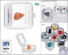 5-SAFE-4531-Schwebedosen-Schwebekapsel-M&uuml;nzen-Medaillen-56x56x25mm-3D-Glasklar