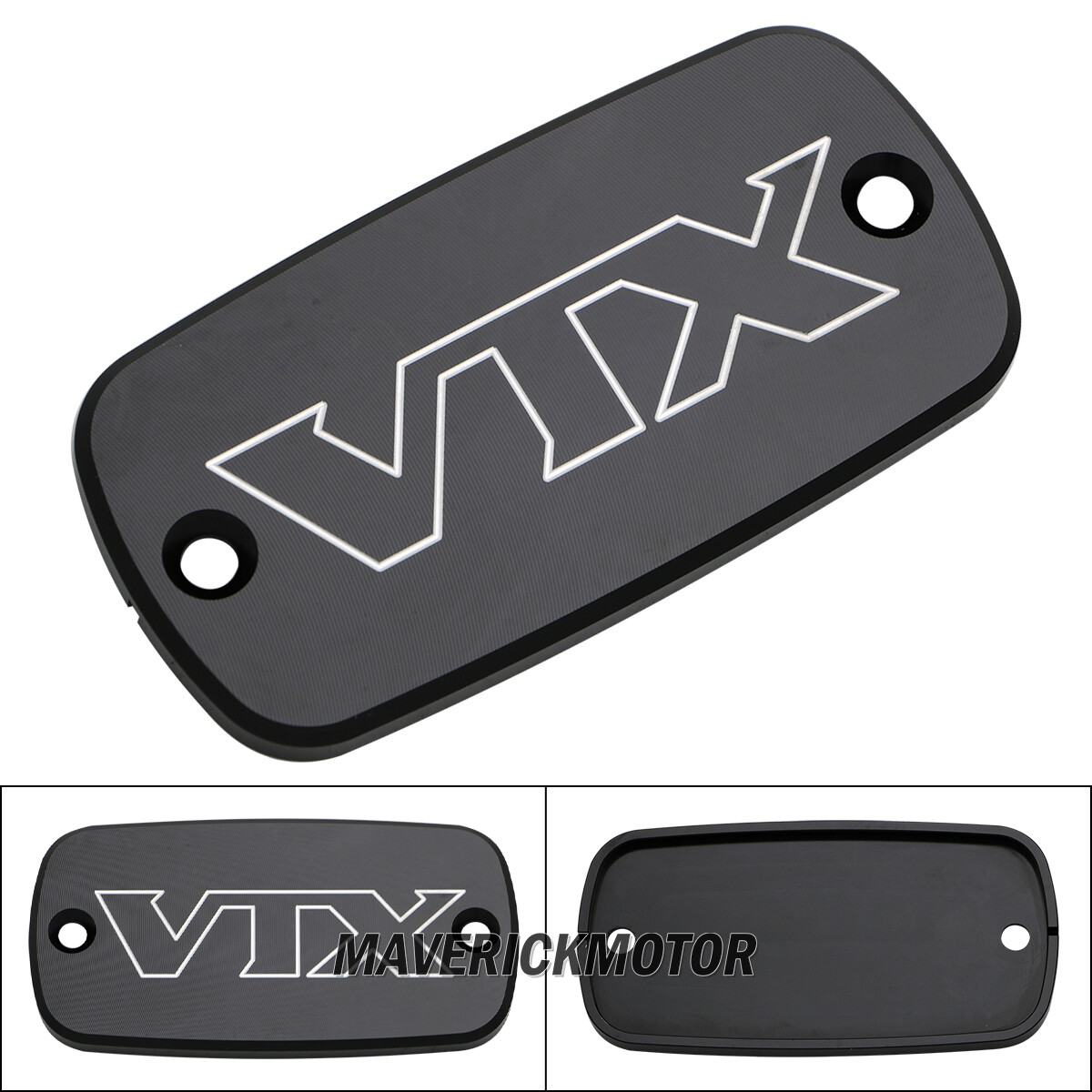 FOR HONDA VTX1800 VTX 1800 02-11 BLACK BRAKE MASTER CYLINDER