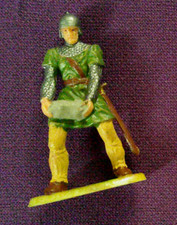 Elastolin Germany Medieval Crusades Knight 1960s Vintage 40mm Painted Figure