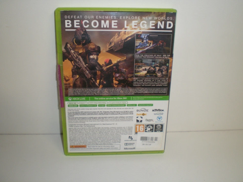 Destiny (Microsoft Xbox 360, 2014) - Image 2 of 3