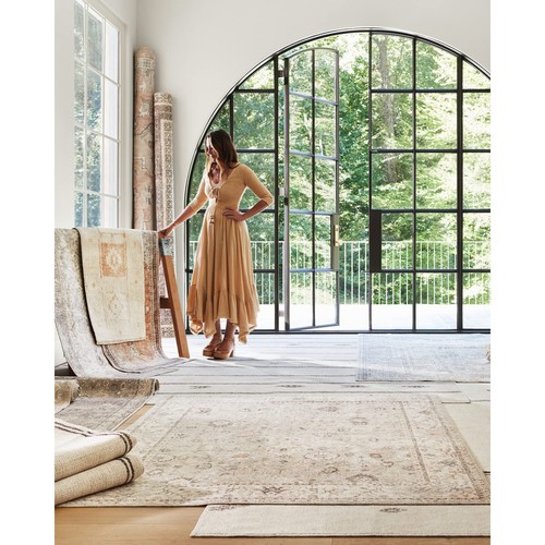Livabliss x Becki Owens Elle Medallion Runner Area Rug, 2'7" x 7'3", Light Grey - Picture 2 of 9