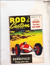 ROD & CUSTOM MAGAZINE--------DECEMBER 1954