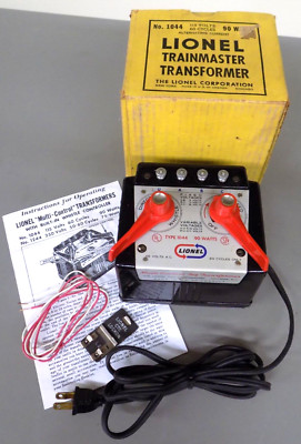 Lionel #1044 90 Watt Train Transformer Tested Layout Ready Good Cord Boxed + (C)
