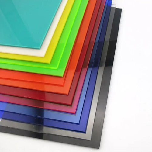 1Pcs Colored Acrylic Glass Slice Thickness 2.3mm Cut Panel Window Multiple Sizes - Picture 4 of 9