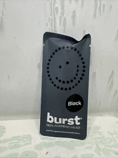 BURST Electric Toothbrush Replacement Heads Black New