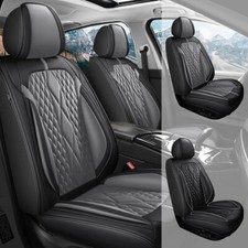 Faux Leather Protect Cushion Pad 25 Sit Seat Covers For Kia Soul 2010-2024 Faux Leather Protect Cushion Pad 25 Sit Seat Covers For Kia Soul 2010-2024