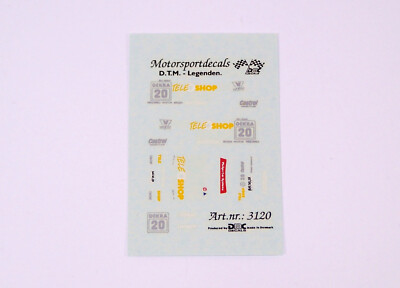 DMC Motorsport Decals 1:87 Mercedes 190E Klasse 1 - DTM Legenden