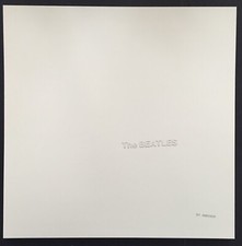 The Beatles Album Collection Art Limited Ed Lithograph 12x12 The White Album