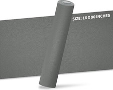 Grey-Litchi Grain 16 x 90" Leather Repair Tape Self Adhesive Furniture Sofa