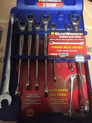 Gearwrench 85997 8Pc Met X-Beam Wrench Set