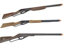 Daisy Air Guns Set Of 3 Vintage Collectible Western Cowboy Toys