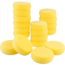 Pack of 50 Round Synthetic Painting Sponges Artist Crafts Paint Pottery