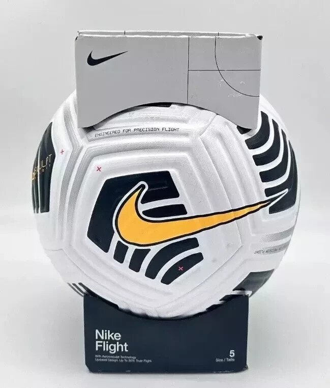 Nike 2021 USA Crest Flight Soccer Ball - White/Black/Black/Laser