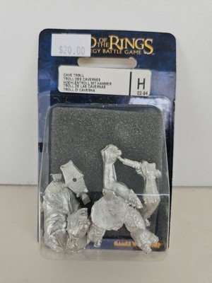 Lord of the Rings Strategy Battle Game Minitures H 02-94 Cave Troll NEW. 35