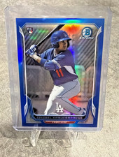 2014 Bowman Chrome Blue Refractor LA Dodgers #3 Erisbel Arruebarrena /250 RC