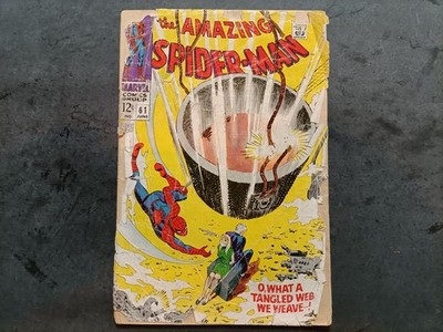 The Amazing Spider-Man #61 - US 1968 Marvel Comics Group - App. Gwen Stacy!