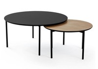 Designertische Runde Tische Couchtische Wohnzimmertisch-Sets Satztische