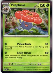 Vileplume 003/094 Phantasmal Flames