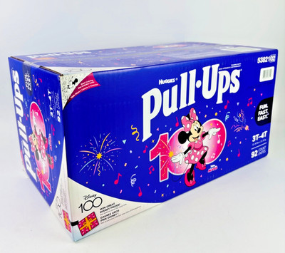 Pull-Ups Girls' Potty Training Pants Size 3T-4T (32-40 lbs) 92 COUNT