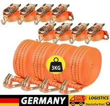Spanngurte mit Ratsche und Haken Zurrgurte Spanngurt 3000kg 3t 6m Meter 4mm
