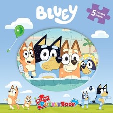 BBC Bluey My First Puzzle Books (Fsc) by Phidal Publishing Hardcover Book