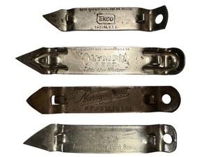 Vintage Bottle Opener Lot Coors, Narragansett, Olympia & EKCO Can Taper