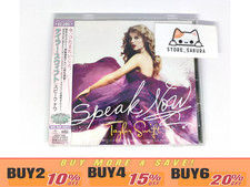 Taylor Swift SPEAK NOW with Bonus Track From Japan CD 16tracks Music OBI