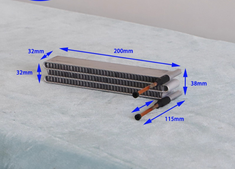 ONE . New WT32X3X200 Microchannel Micro Cooler Mini Heat Exchanger ASSY @106