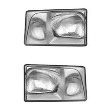 2x VAN WEZEL STREUSCHEIBE SCHEINWERFERGLAS passend f&uuml;r MERCEDES W124 E-KLASSE