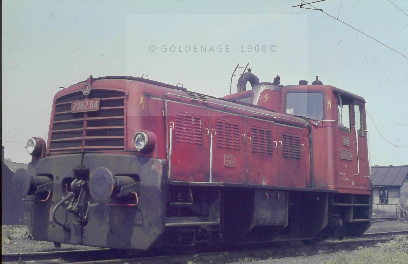 orig DIA ÖBB 2062.04 Zfl Linz in Linz  10.05.1975 (31056 - Bild 1 von 1