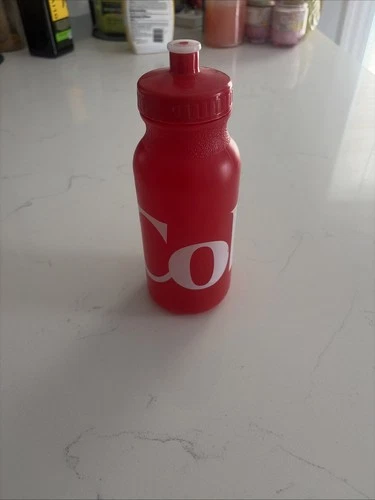 NEW Vintage Retro COCA COLA COKE Water Bottle Bike Sports Red and White