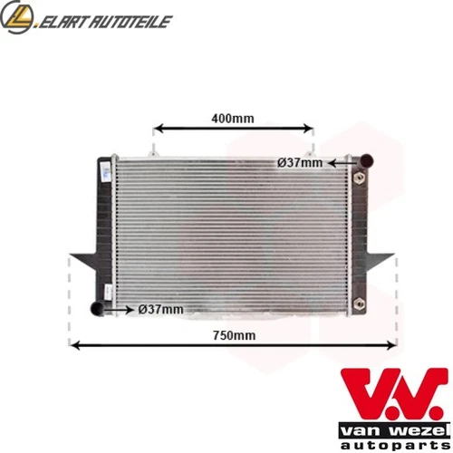 RADIATOR ENGINE COOLING 59002092 FOR VOLVO 850S70V70IC70I B5204FT/5204T 2.0L 5cyl