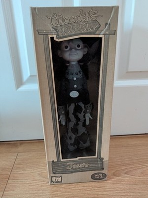 TOY STORY WOODY S ROUNDUP JESSIE MONOCHROME FIGUR, WR TOYS, YOUNG EPOCH BOXED