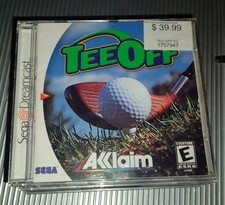 Tee Off Golf Sega Dreamcast Complete CIB w/ Reg Card Good Shape Authentic
