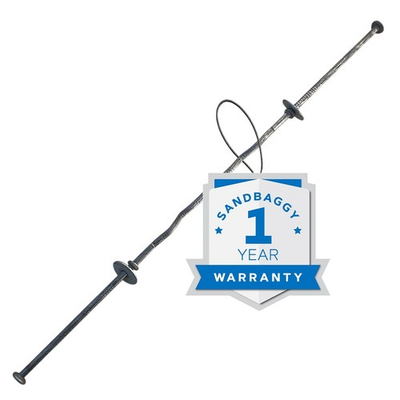 #ad Sandbaggy 8quot; x 4 ¾quot; Standard Snap Ties With 1quot; Steel Washers Short End $379.34
