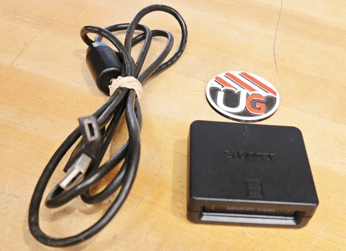 Sony PlayStation 3 PS3 Memory Card Adaptor - Black for sale online