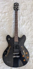 Oscar Schmidt Model OE-30/BK Delta King ES-335 Style Electric Guitar w/Hardshell