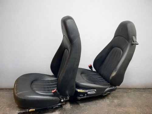 2002-2006 MASERATI SPYDER M138 CONVERTIBLE SEAT LEATHER BUCKET LEFT RIGHT OEM - Picture 5 of 12