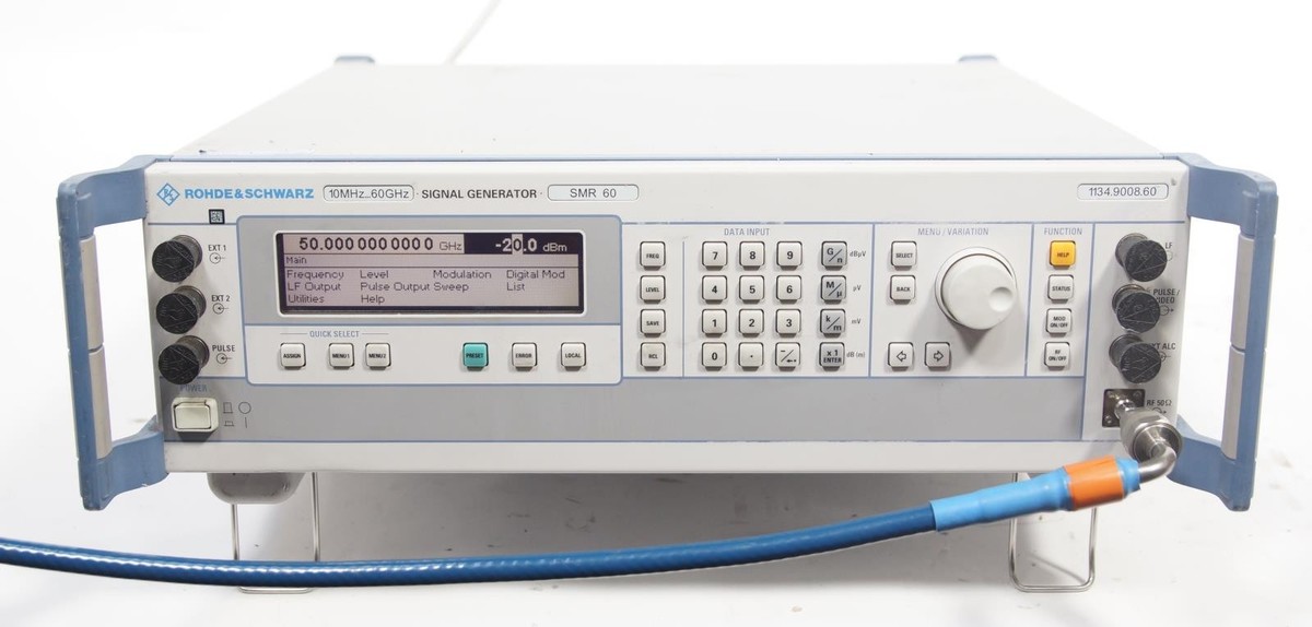 Rohde & Schwarz SMR60 10 MHz - 60 GHz Signal Generator 1134.9008
