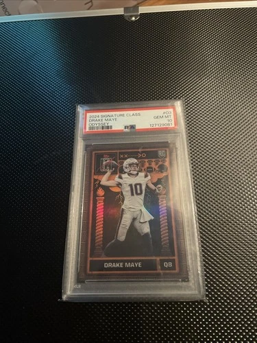 2024 Topps Signature Class Drake Maye Odyssey RC #O3 PSA 10 Rookie MVP GEM!