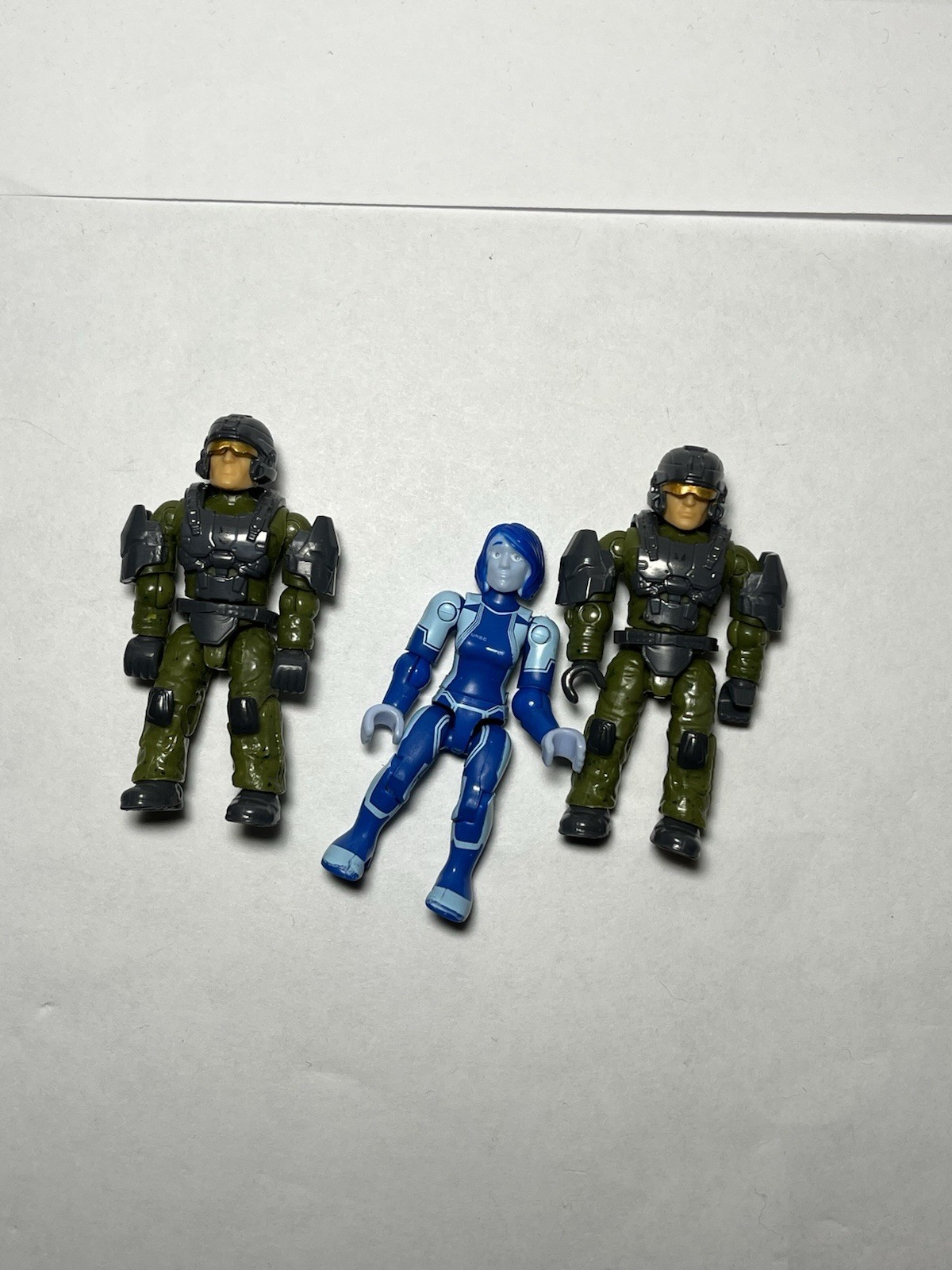 Halo Mega Construx Fleetcom Marine Cortana Lot