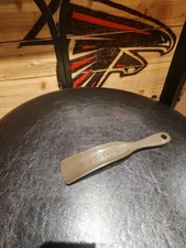 Gucci Shoehorn Brown With Gold Letters, Hard Plastic, 7-inch