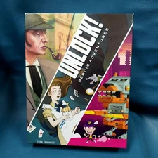 UNLOCK! Heroic Adventures Game Cyril Demaegd 2019 Space Cowboys Complete