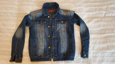 Seven For All Mankind Jean Jacket Sz L 10-12 AMAZING FIT!!! b3 .