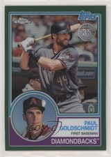 2018 Topps Chrome 1983 Topps Refractor Green 69/99 Paul Goldschmidt #83T-19 fm0