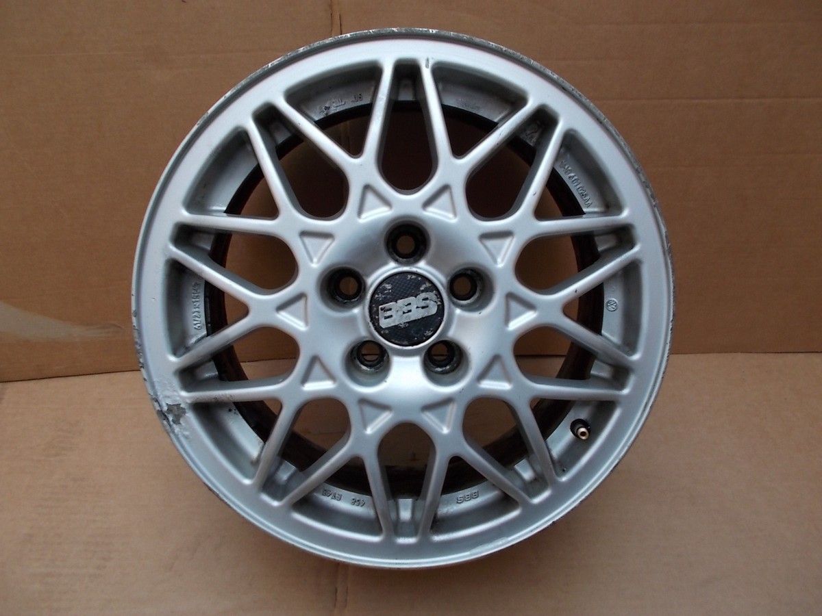 VW GOLF BBS 15in ORIGINAL ALLOY WHEEL 15x6.5J ET43 PART