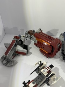 LEGO Star Wars 75022 75099 75037 75001 75000 Lot Partial AS IS