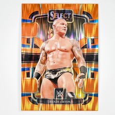 2024 Panini Select WWE - Orange Flash Prizms #16 Randy Orton