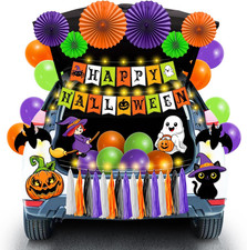 Trunk or Treat Car Decorations Kit, Halloween Car Decorations