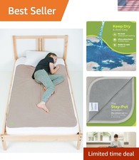 Bedwetting  Incontinence Waterproof Bed Mat - Reusable Underpad. Secure Plac...